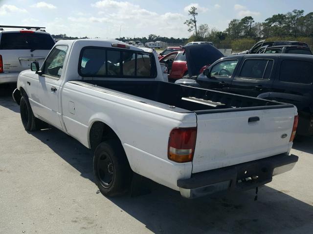 1FTCR10X3SUC22694 - 1995 FORD RANGER WHITE photo 3