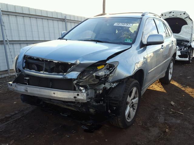 2T2HA31U26C091026 - 2006 LEXUS RX 330 BLUE photo 2