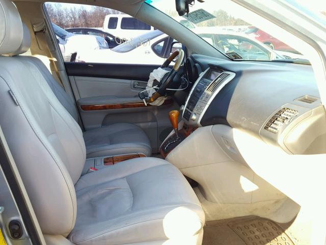 2T2HA31U26C091026 - 2006 LEXUS RX 330 BLUE photo 5