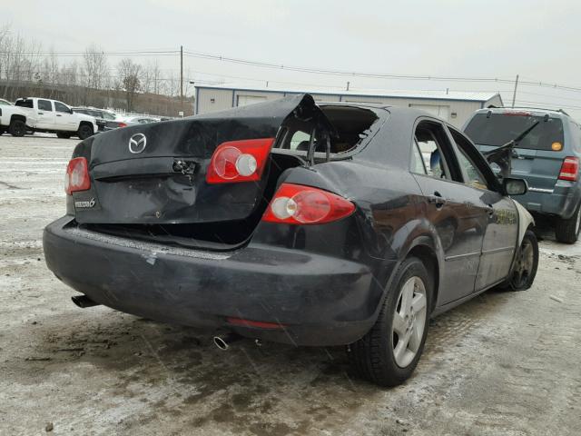 1YVFP80D335M17170 - 2003 MAZDA 6 S BLACK photo 4