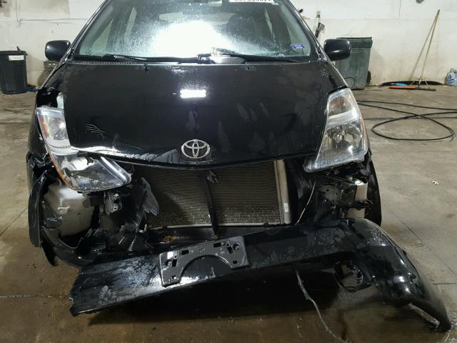 JTDKB20U693519969 - 2009 TOYOTA PRIUS BLACK photo 9