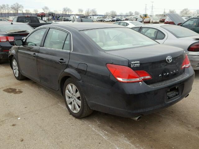 4T1BK36B17U246275 - 2007 TOYOTA AVALON XL BLACK photo 3