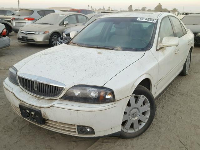 1LNHM87A34Y664087 - 2004 LINCOLN LS WHITE photo 2