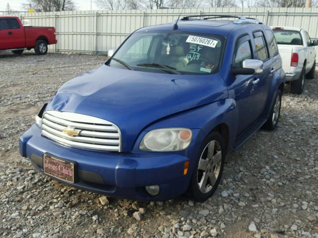 3GNDA23P26S522558 - 2006 CHEVROLET HHR LT BLUE photo 2