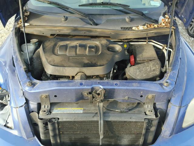 3GNDA23P26S522558 - 2006 CHEVROLET HHR LT BLUE photo 7