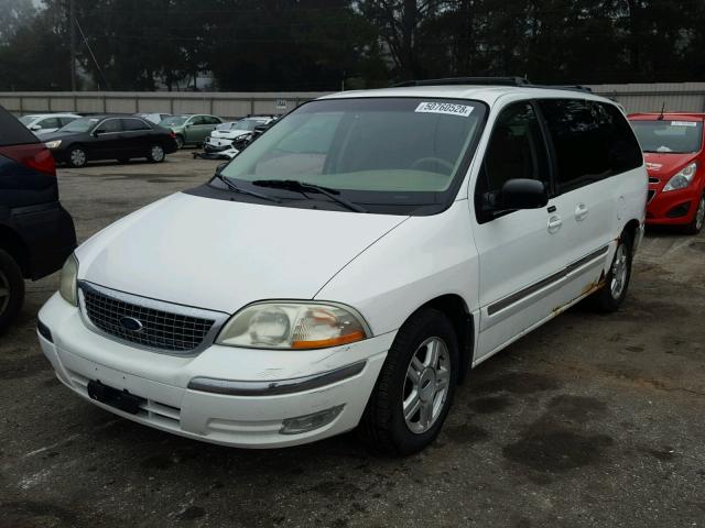 2FMZA52462BB71169 - 2002 FORD WINDSTAR S WHITE photo 2