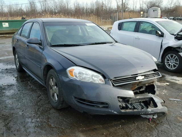 2G1WT57N091302317 - 2009 CHEVROLET IMPALA 1LT GRAY photo 1