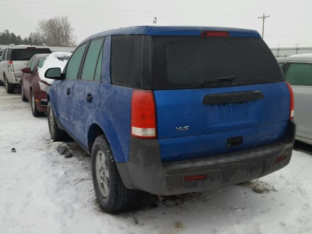 5GZCZ23D33S833280 - 2003 SATURN VUE BLUE photo 3