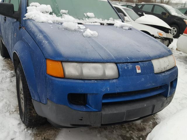 5GZCZ23D33S833280 - 2003 SATURN VUE BLUE photo 9