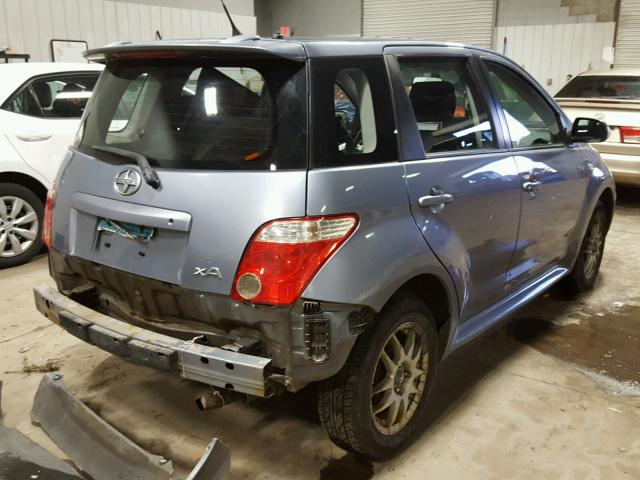 JTKKT624X65016987 - 2006 TOYOTA SCION XA SILVER photo 4