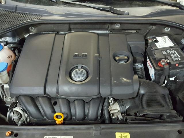 1VWBP7A3XCC049759 - 2012 VOLKSWAGEN PASSAT SE GRAY photo 7