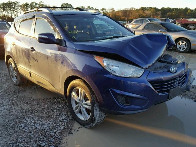 KM8JU3AC0CU377441 - 2012 HYUNDAI TUCSON GLS BLUE photo 1