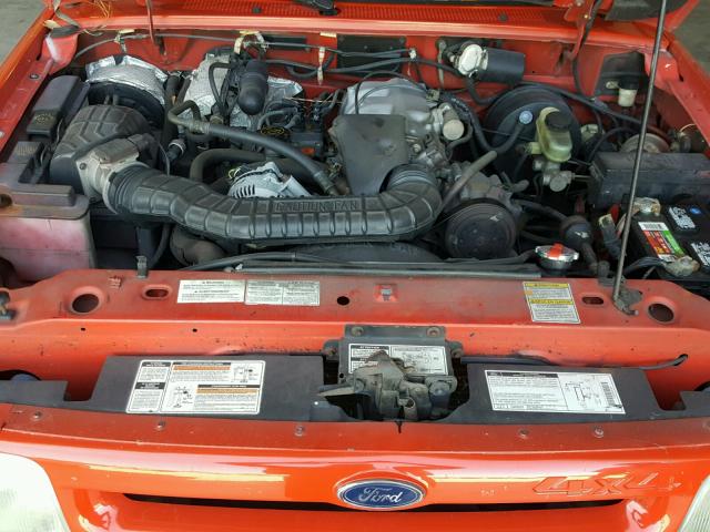 1FTCR14X1RPB91738 - 1994 FORD RANGER SUP RED photo 7