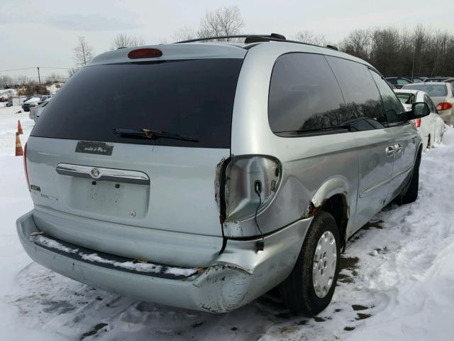 2C4GP24R73R271789 - 2003 CHRYSLER TOWN & COU SILVER photo 4