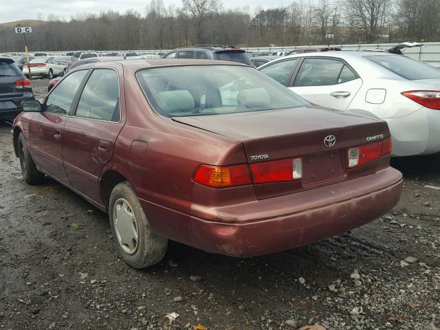 4T1BG22K6YU627302 - 2000 TOYOTA CAMRY CE BURGUNDY photo 3