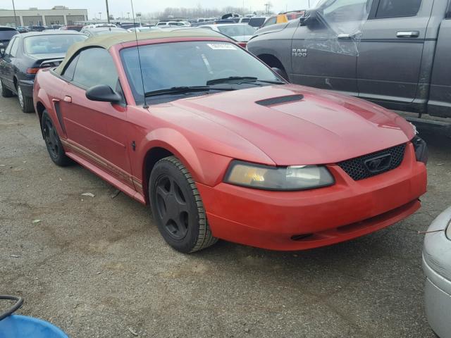 1FAFP44481F234871 - 2001 FORD MUSTANG RED photo 1