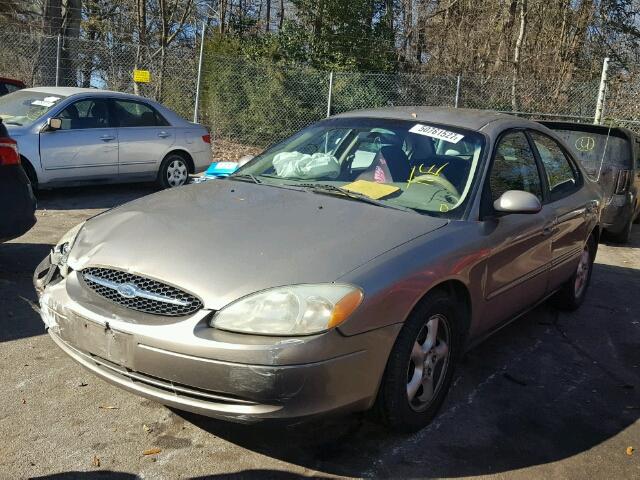 1FAFP55U53A269291 - 2003 FORD TAURUS SES TAN photo 2