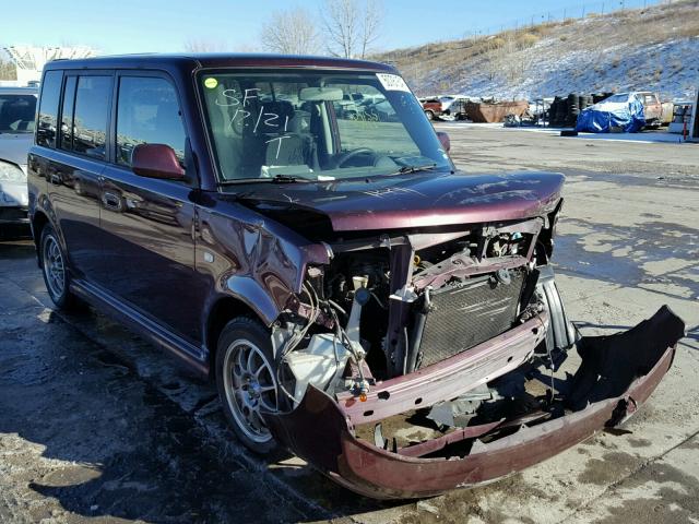 JTLKT324450214471 - 2005 TOYOTA SCION XB PURPLE photo 1