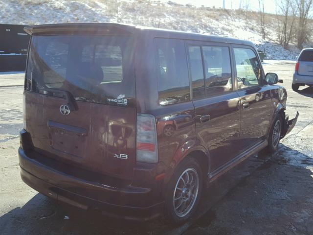 JTLKT324450214471 - 2005 TOYOTA SCION XB 紫色 照片 4