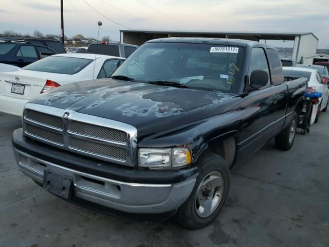 3B7HC13Y3XG123184 - 1999 DODGE RAM 1500 BLACK photo 2