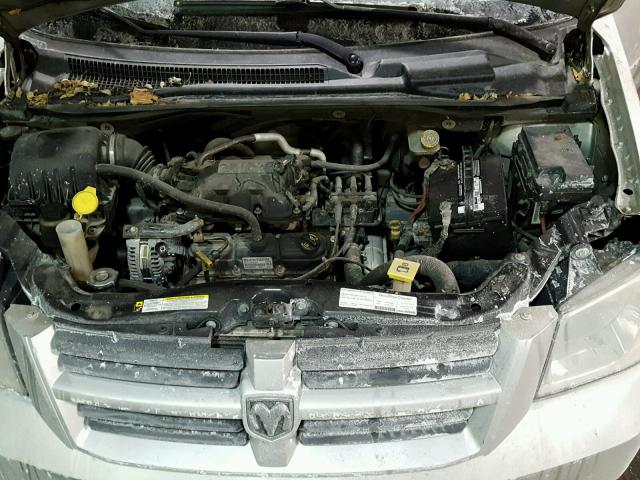 1D8HN44H78B133044 - 2008 DODGE GRAND CARA SILVER photo 7