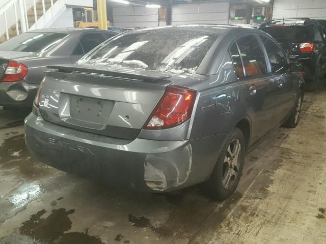 1G8AZ54F75Z181214 - 2005 SATURN ION LEVEL GRAY photo 4