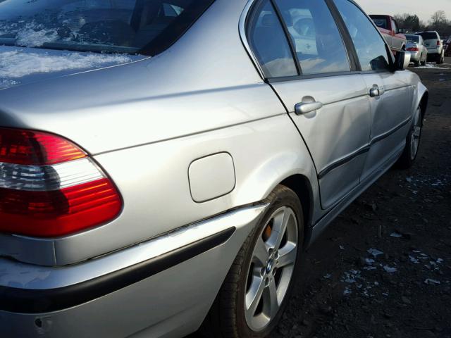 WBAEW53454PN35433 - 2004 BMW 330 XI SILVER photo 10
