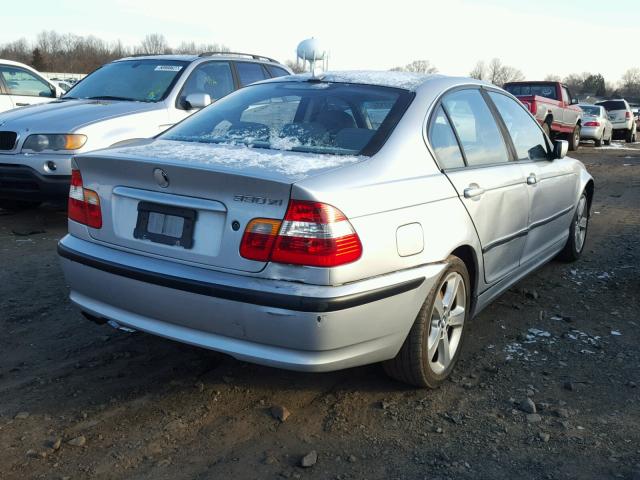 WBAEW53454PN35433 - 2004 BMW 330 XI SILVER photo 4