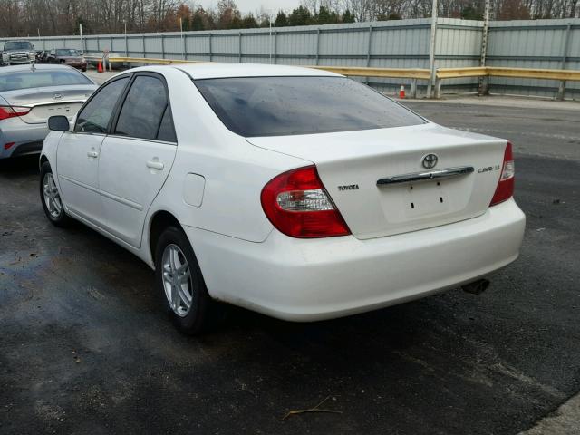 4T1BE30K44U305203 - 2004 TOYOTA CAMRY LE WHITE photo 3