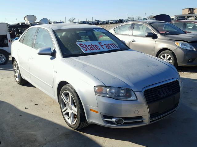 WAUAF78E37A097904 - 2007 AUDI A4 2 SILVER photo 1