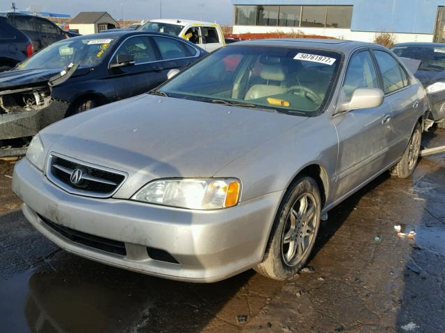 19UUA564XXA022177 - 1999 ACURA 3.2TL SILVER photo 2