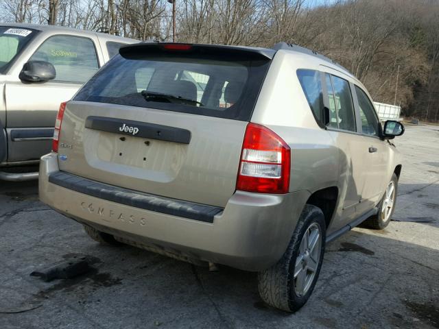 1J4NF4FB7AD512718 - 2010 JEEP COMPASS SP GOLD photo 4