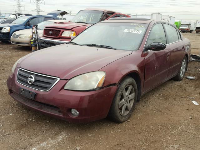 1N4AL11E42C238341 - 2002 NISSAN ALTIMA BAS BURGUNDY photo 2