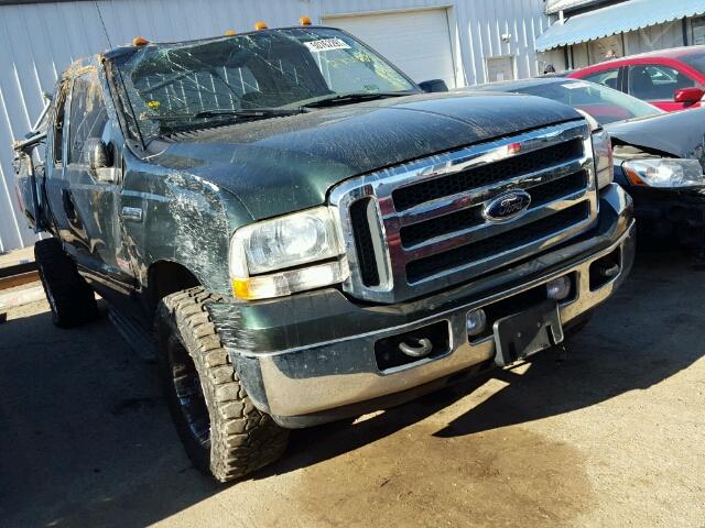 1FTNX21F81EB34923 - 2001 FORD F250 SUPER GREEN photo 1