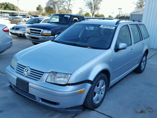 WVWRP61J13W584603 - 2003 VOLKSWAGEN JETTA GL T SILVER photo 2