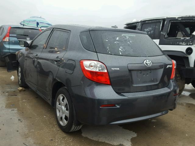 2T1KU40E49C124517 - 2009 TOYOTA COROLLA MA GRAY photo 3