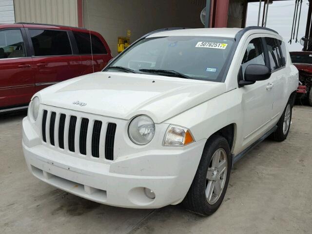 1J4NT4FB1AD617599 - 2010 JEEP COMPASS SP WHITE photo 2