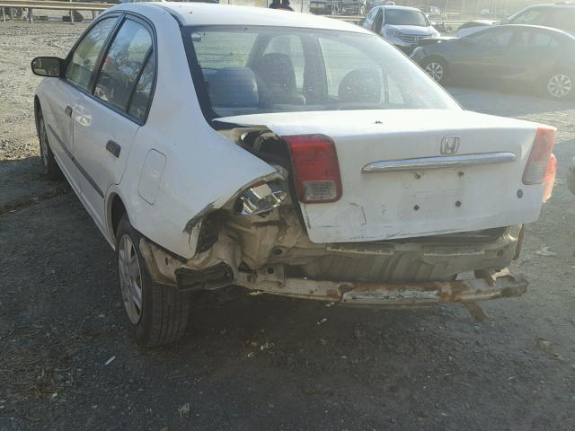 2HGES16153H602836 - 2003 HONDA CIVIC DX WHITE photo 3