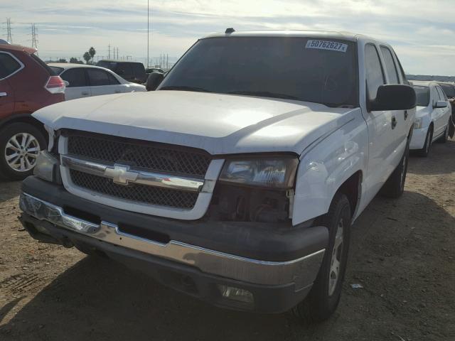 3GNEC12T54G154271 - 2004 CHEVROLET AVALANCHE WHITE photo 2