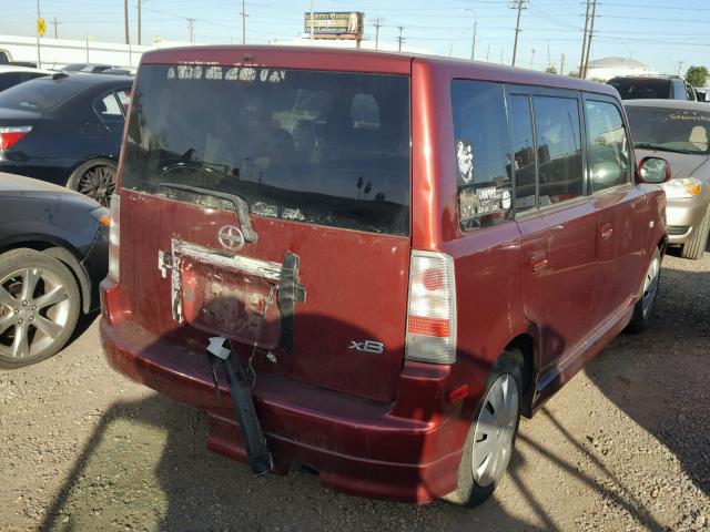 JTLKT324964107443 - 2006 TOYOTA SCION XB Qırmızı foto 4