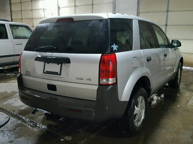 5GZCZ63B73S897683 - 2003 SATURN VUE SILVER photo 4