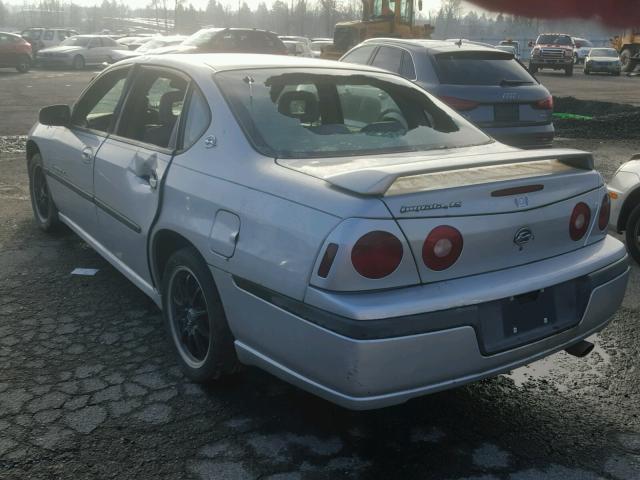 2G1WH52K539148050 - 2003 CHEVROLET IMPALA LS SILVER photo 3