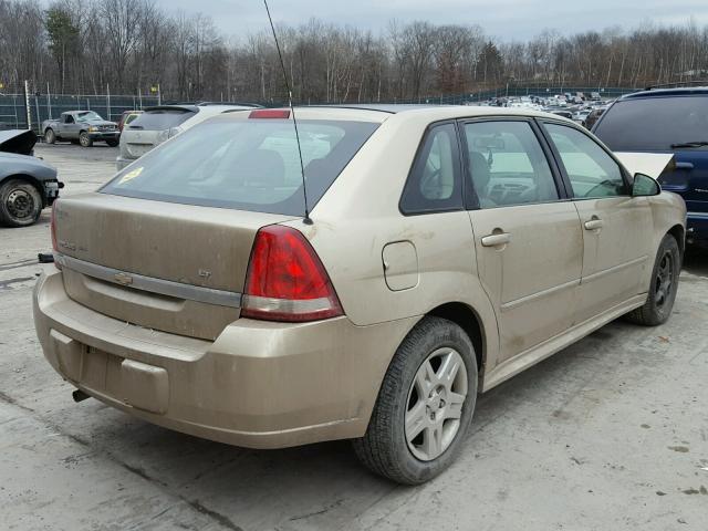1G1ZT618X6F198218 - 2006 CHEVROLET MALIBU MAX ოქროსფერი ფოტო 4