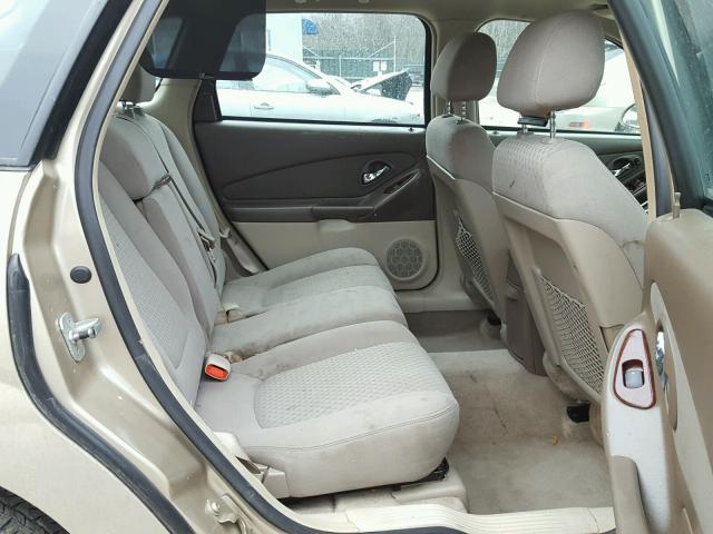 1G1ZT618X6F198218 - 2006 CHEVROLET MALIBU MAX ოქროსფერი ფოტო 6