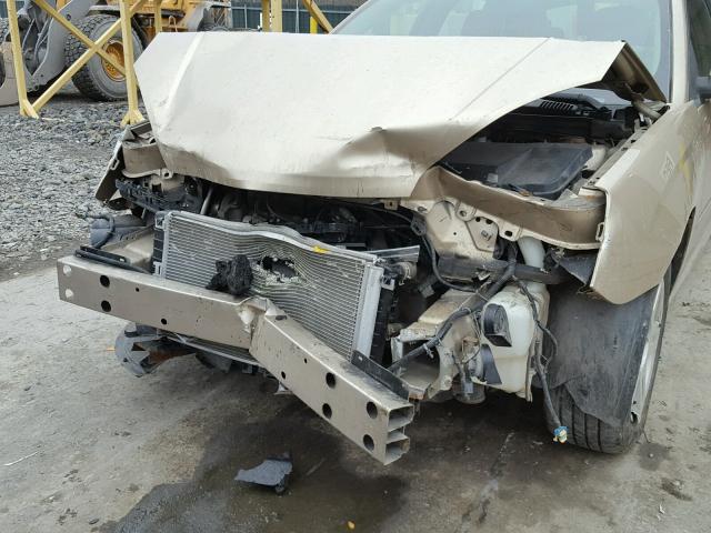 1G1ZT618X6F198218 - 2006 CHEVROLET MALIBU MAX ოქროსფერი ფოტო 9