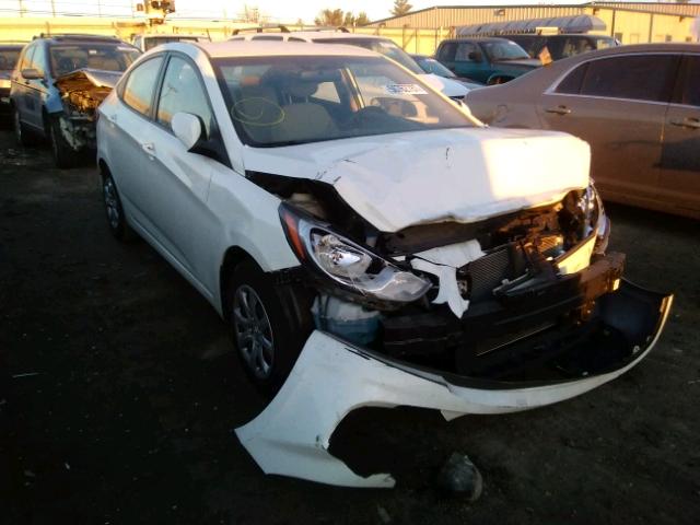 KMHCT4AE0EU736759 - 2014 HYUNDAI ACCENT GLS WHITE photo 1