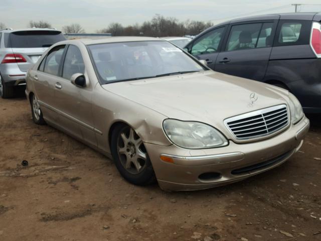 WDBNG75J32A225925 - 2002 MERCEDES-BENZ S 500 GOLD photo 1