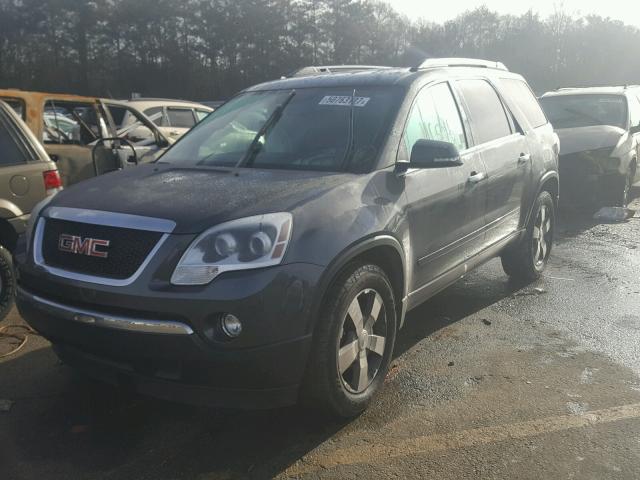 1GKKRSEDXCJ310939 - 2012 GMC ACADIA SLT GRAY photo 2