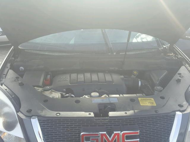 1GKKRSEDXCJ310939 - 2012 GMC ACADIA SLT ნაცრისფერი ფოტო 7