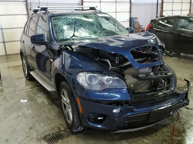 5UXZW0C52BL656648 - 2011 BMW X5 XDRIVE3 BLUE photo 1